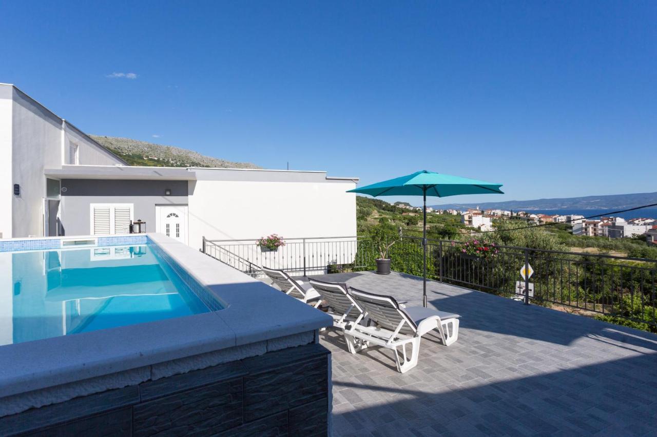 Apartments Lidija - Sea View Apartment With Exclusive Right Of Using Hot Tub Or Split Level Apartment With Exclusive Right Of Using Pool Подстрана Экстерьер фото